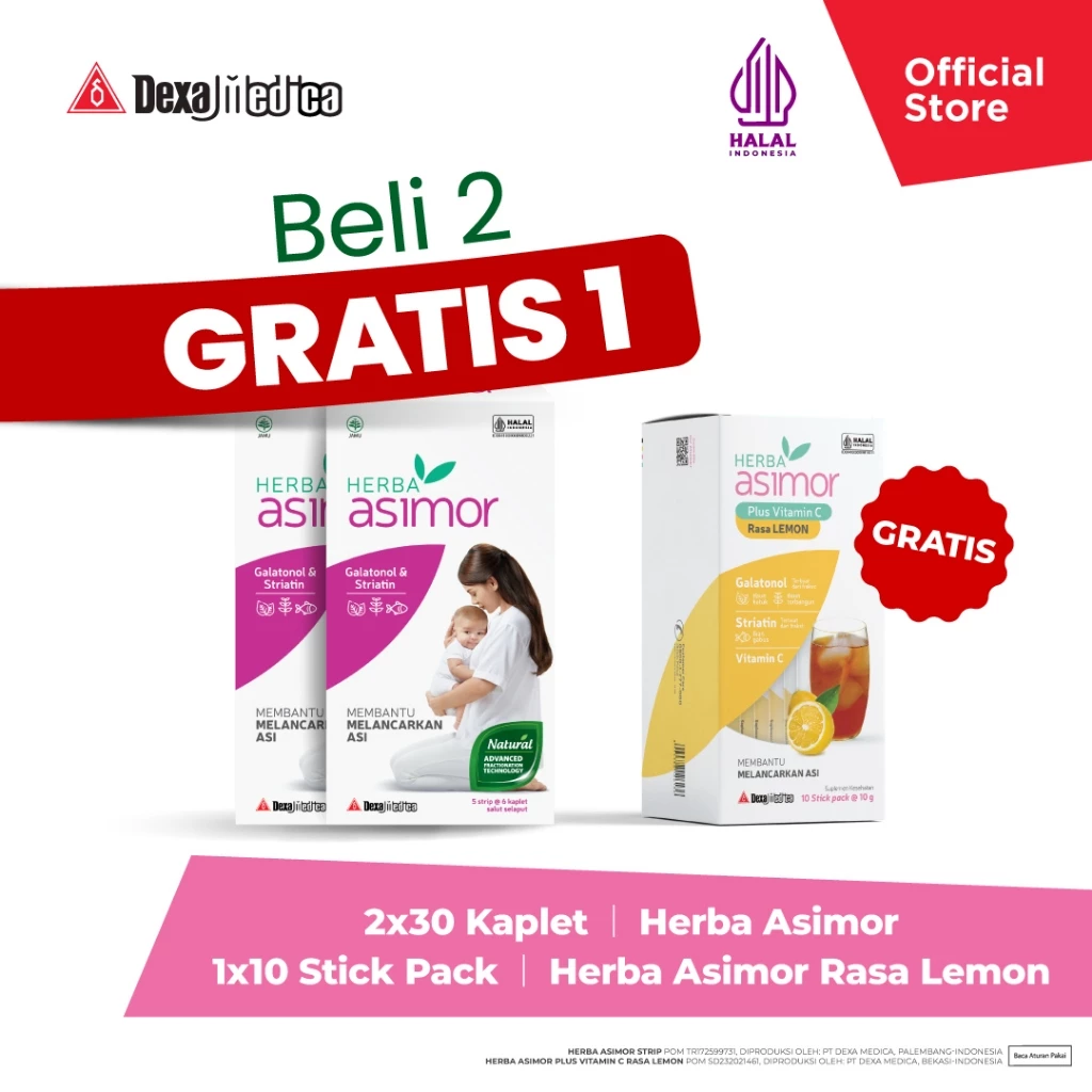 [BUY 2 GET 1] Herba Asimor ASI Booster Starter Pack